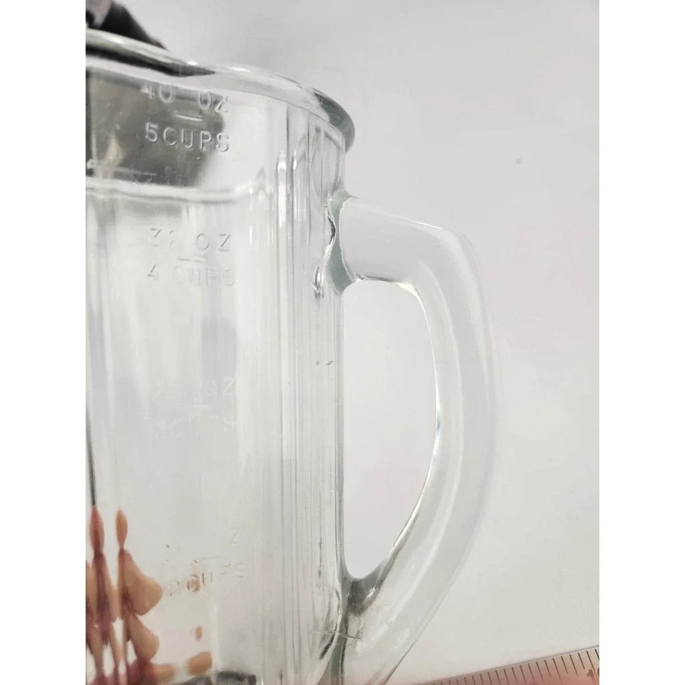 Vintage Waring Commercial Bar Blendor Glass And Stainless Steel Pitcher Blender